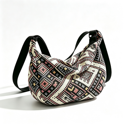 Classic Black Boho Bag