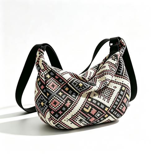 Classic Black Boho Bag