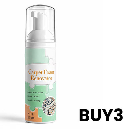 Waterless Carpet Foam Stain Remover with Towel（upsell）