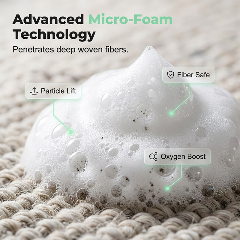 Waterless Carpet Foam Stain Remover with Towel（upsell）