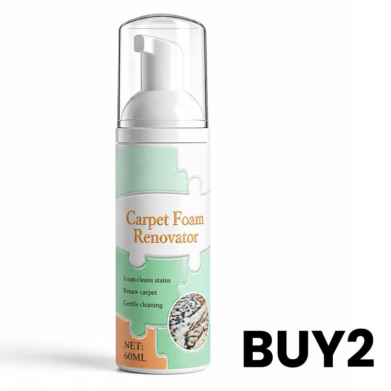 Waterless Carpet Foam Stain Remover with Towel（upsell）