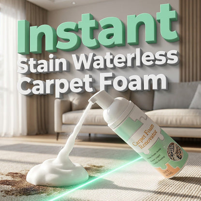 Waterless Carpet Foam Stain Remover with Towel（upsell）